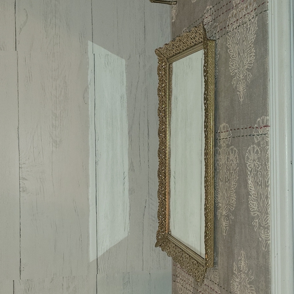 Vintage | Stunning Vanity Mirror Tray - Picture 10 of 12